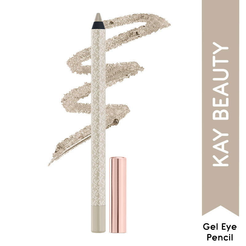 Kay Beauty Gel Eye Pencil - Silver
