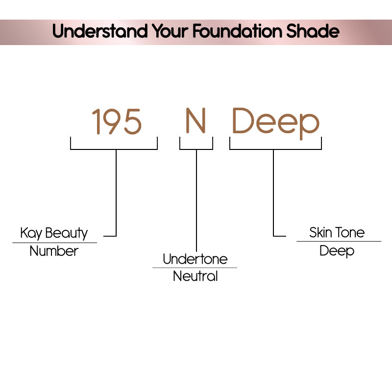 Kay Beauty Hydrating Foundation - 195N Deep