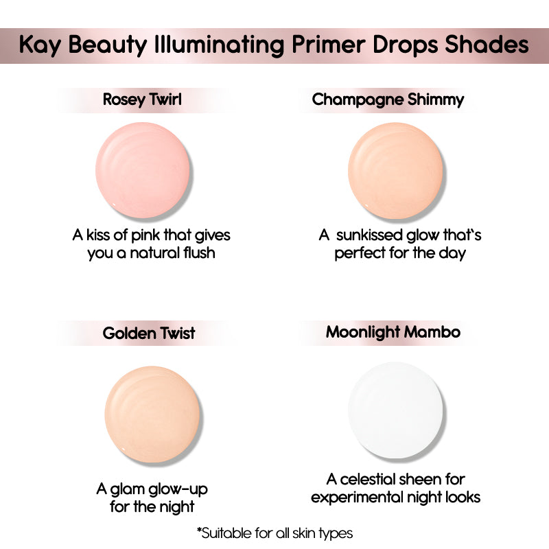 Kay Beauty Illuminating Primer Drops - Champagne Shimmy