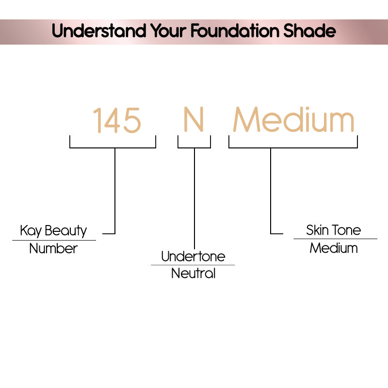 Kay Beauty Hydrating Foundation - 145N Medium