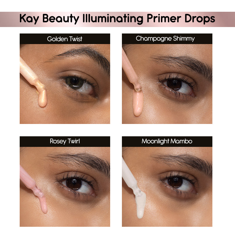 Kay Beauty Illuminating Primer Drops - Rosey  Twirl