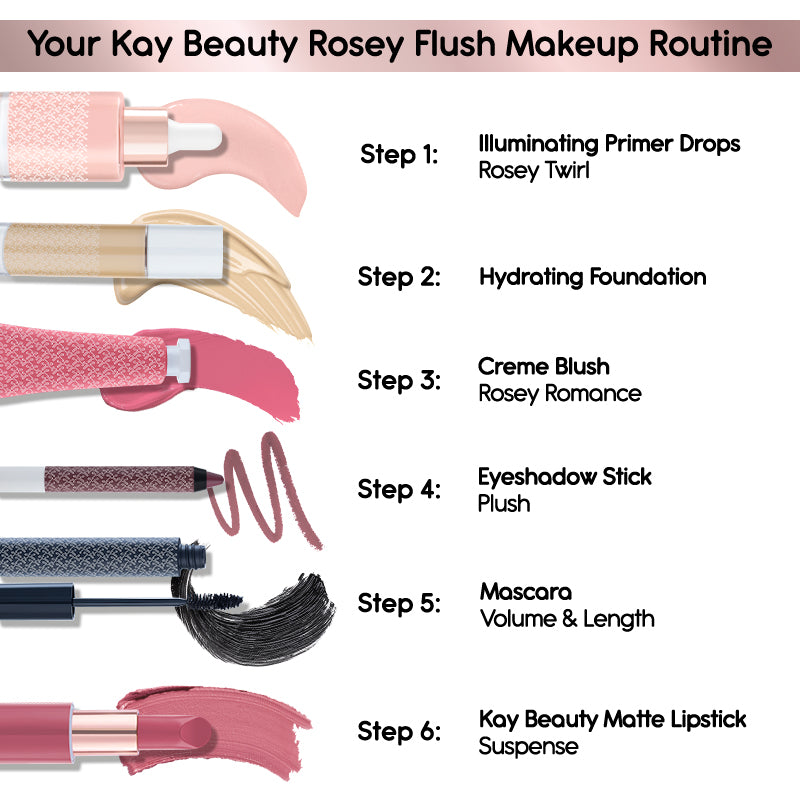 Kay Beauty Illuminating Primer Drops - Rosey  Twirl